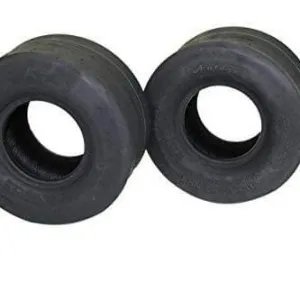 11x6.00-5 4 Ply Smooth Tread for Lawn & Garden Zero Turn Mower (Set of Two)