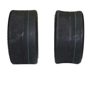 11x6.00-5 4 Ply Smooth Tread for Lawn & Garden Zero Turn Mower (Set of Two)