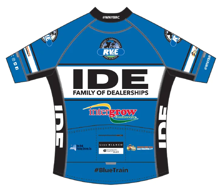 2021 "Ide Racing" Race Cut Cycling Jersey