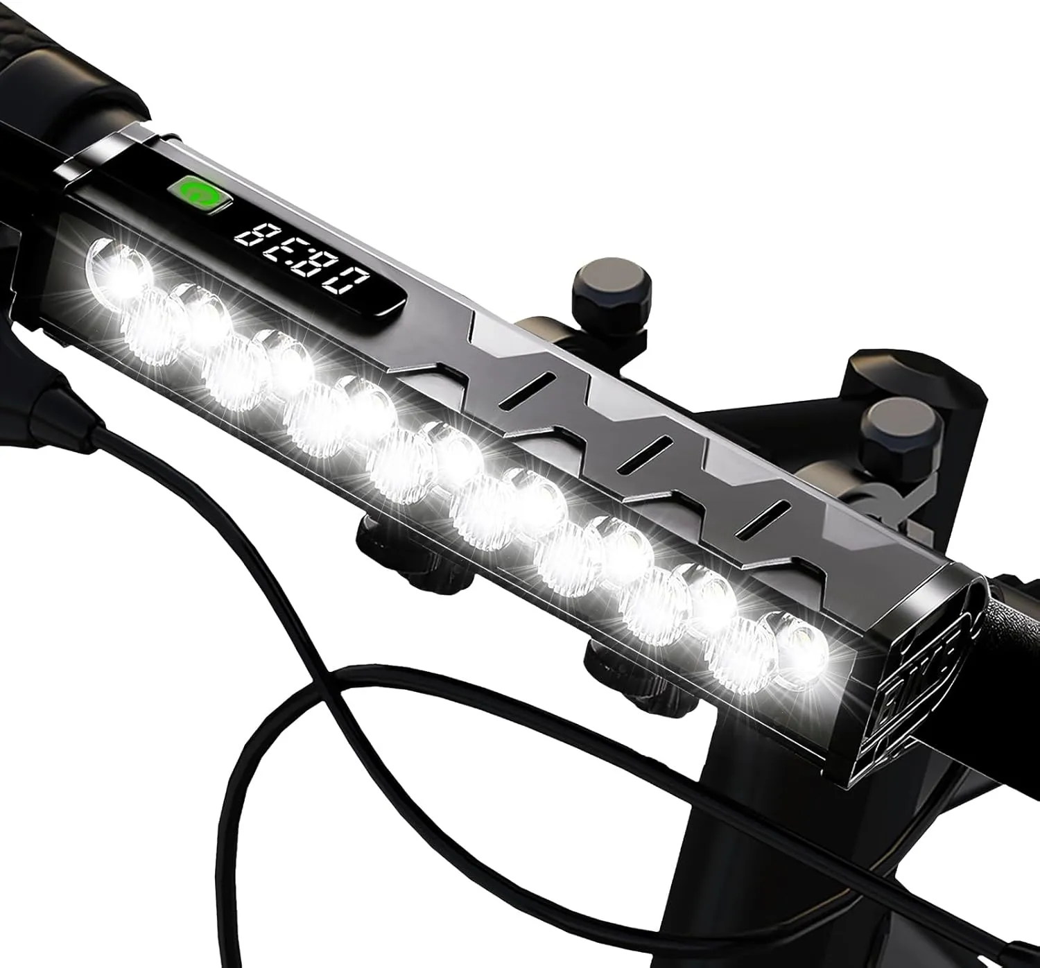 4800 Lumen Bike Lights, USB-C Rechargeable Bicycle Light, Super Bright Bike Lights for Night Riding, IP65 Waterproof Bicycle Headlight, for Commuters Adults and Children
