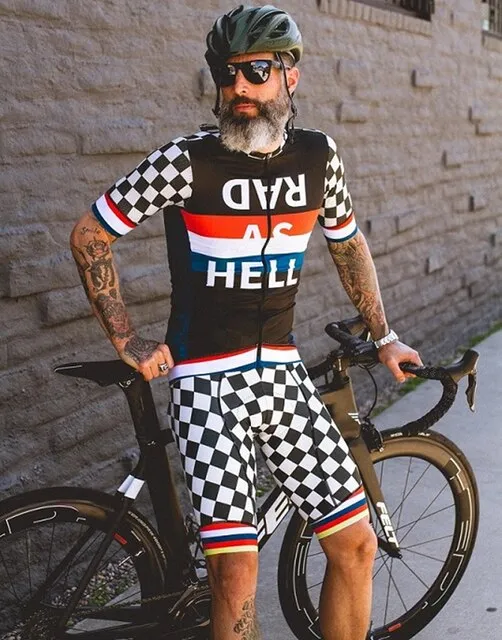 Aidase Love The Pain white Cycling Jersey suit USA ciclismo team clothing men shirt Long sleeve bib shorts road bike tri suit MTB
