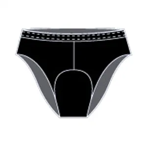 Andiamo Women`s Padded Brief Black XL Women`s