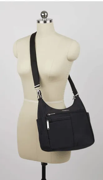 Baggallini Securtex Anti-Theft Free Time Hobo Crossbody