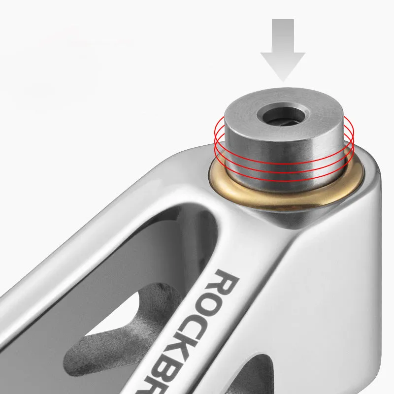 Bike Stainless Steel Disc Brake Lock