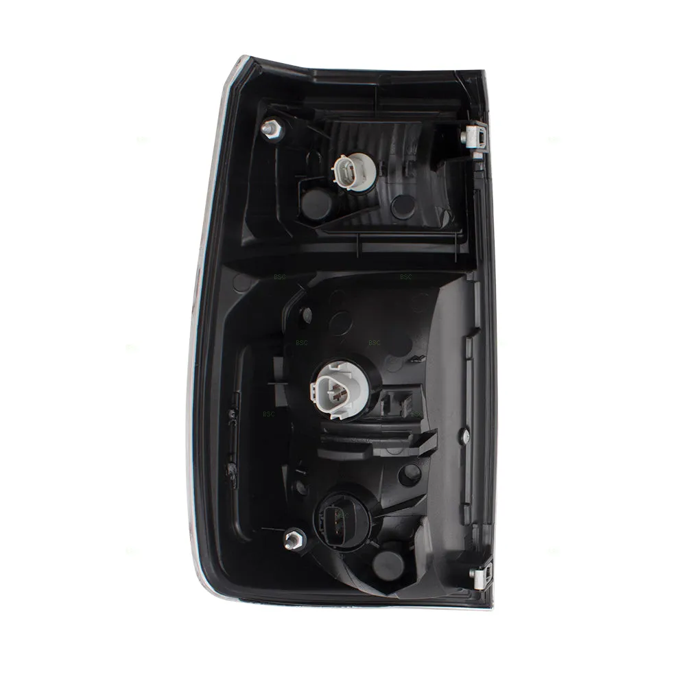Brock Aftermarket Replacement Driver Left Passenger Right Combination Tail Light Assembly Without Black Bezel Set Compatible With 2016-2019 Toyota Tacoma Limited