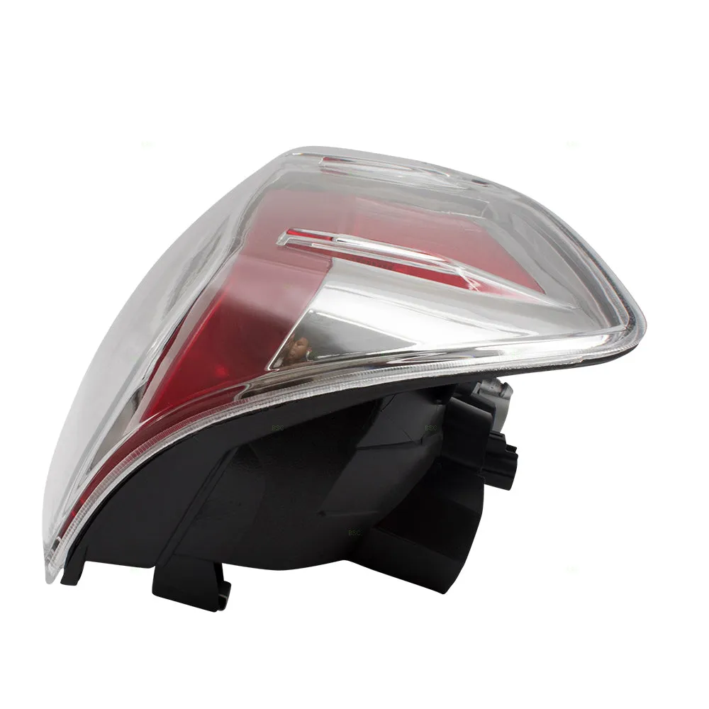 Brock Aftermarket Replacement Driver Left Passenger Right Combination Tail Light Assembly Without Black Bezel Set Compatible With 2016-2019 Toyota Tacoma Limited