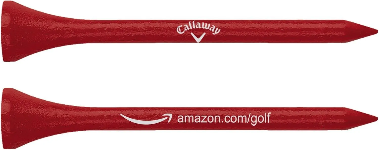 Callaway Wood Golf Tees (Pack of 100)