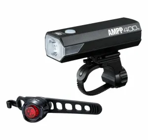 Cateye AMPP400 & ORB Rechargeable Combo Cycle Light