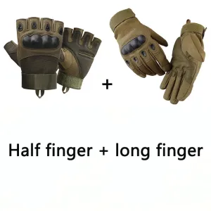 Combination Outdoor Tactical Cycling Gloves Multifunctional Sports Gloves Combat Gloves, shooting and hunting gloves