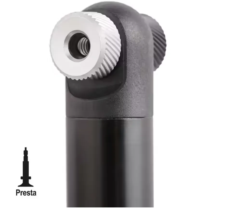 Compact road hand pump - black