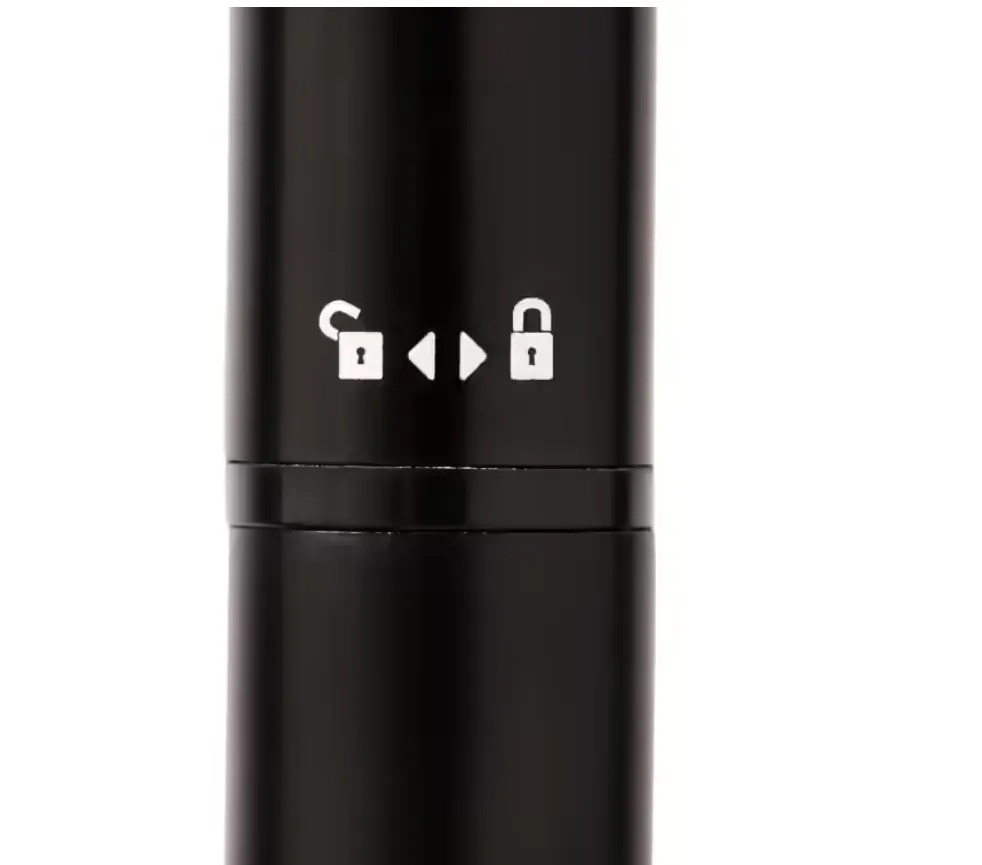 Compact road hand pump - black