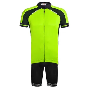 Funkier Stream Yellow Cycling Set