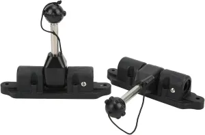 Kayak Paddle Holder, 2pcs Kayak Paddle Lock Holder, Inflatable Boat Oar Lock Patch, for Canoes Rafts Dinghy Accessories