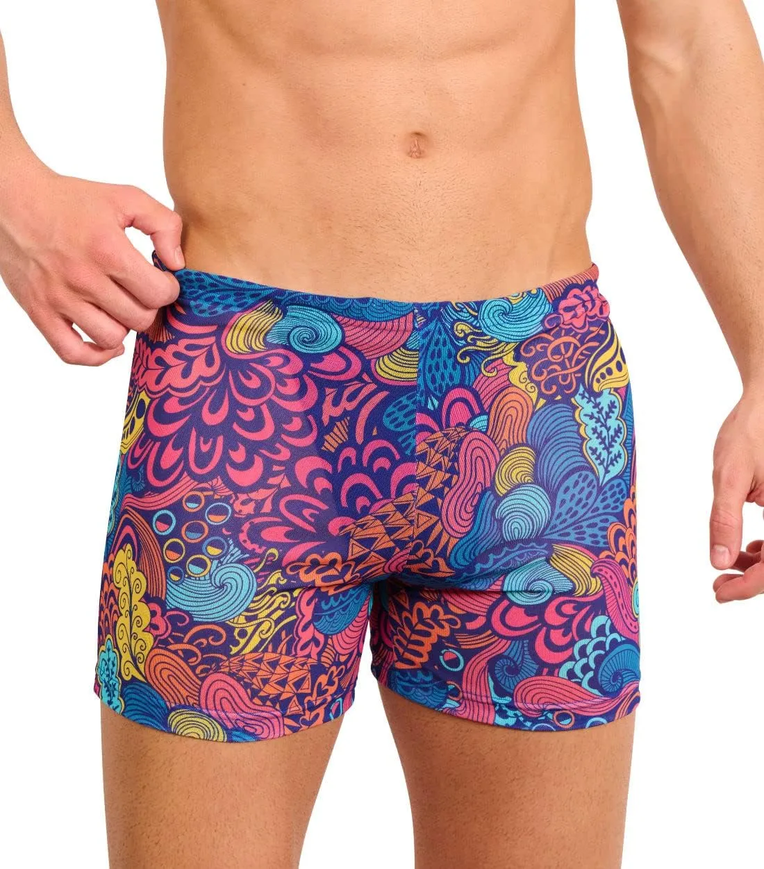 Kiniki Men's Tan Through Swim Shorts (5th Generation)