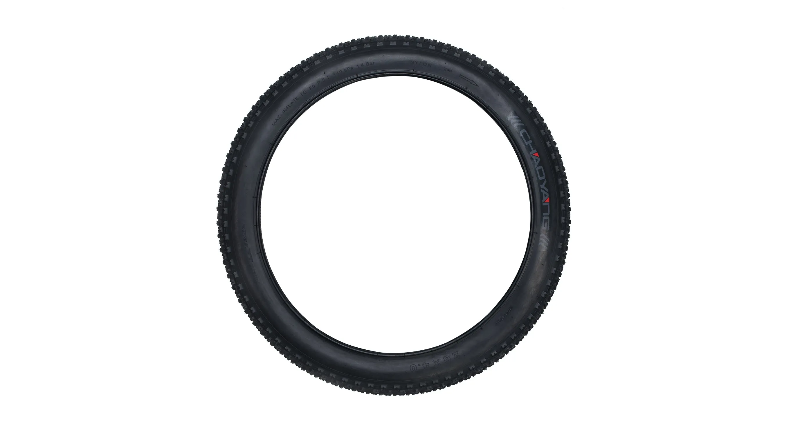 Knobby Tire - 26" x 4" (Single)