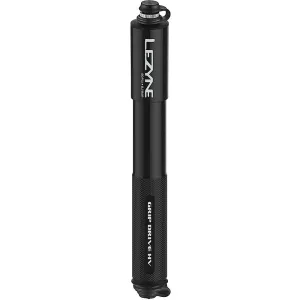 LEZYNE Grip Drive HV Medium Bicycle Hand Pump, High Volume 90 PSI, ABS Flex Hose, Compact, Portable, High Performance Bike Tire Air Pump