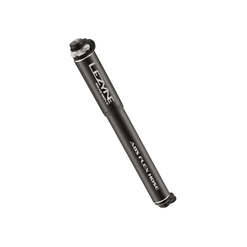 Lezyne Road Drive Hand Pump, Medium, Black Gloss (1-MP-RDDR-V2M04)