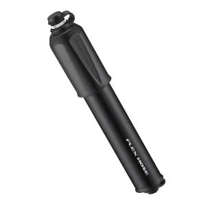 LEZYNE Sport Drive HV 90 PSI Hand Pump, Presta and Schrader Valve 100 grams (Black)