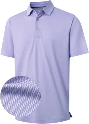 M MAELREG Golf Shirts for Men Dry fit Sports Jacquard Lightweight Performance Texture Short Sleeve Collared Polo Shirts M MAELREG Golf Shirts for Men Dry fit Sports Jacquard Lightweight Performance Texture Short Sleeve Collared Polo Shirts