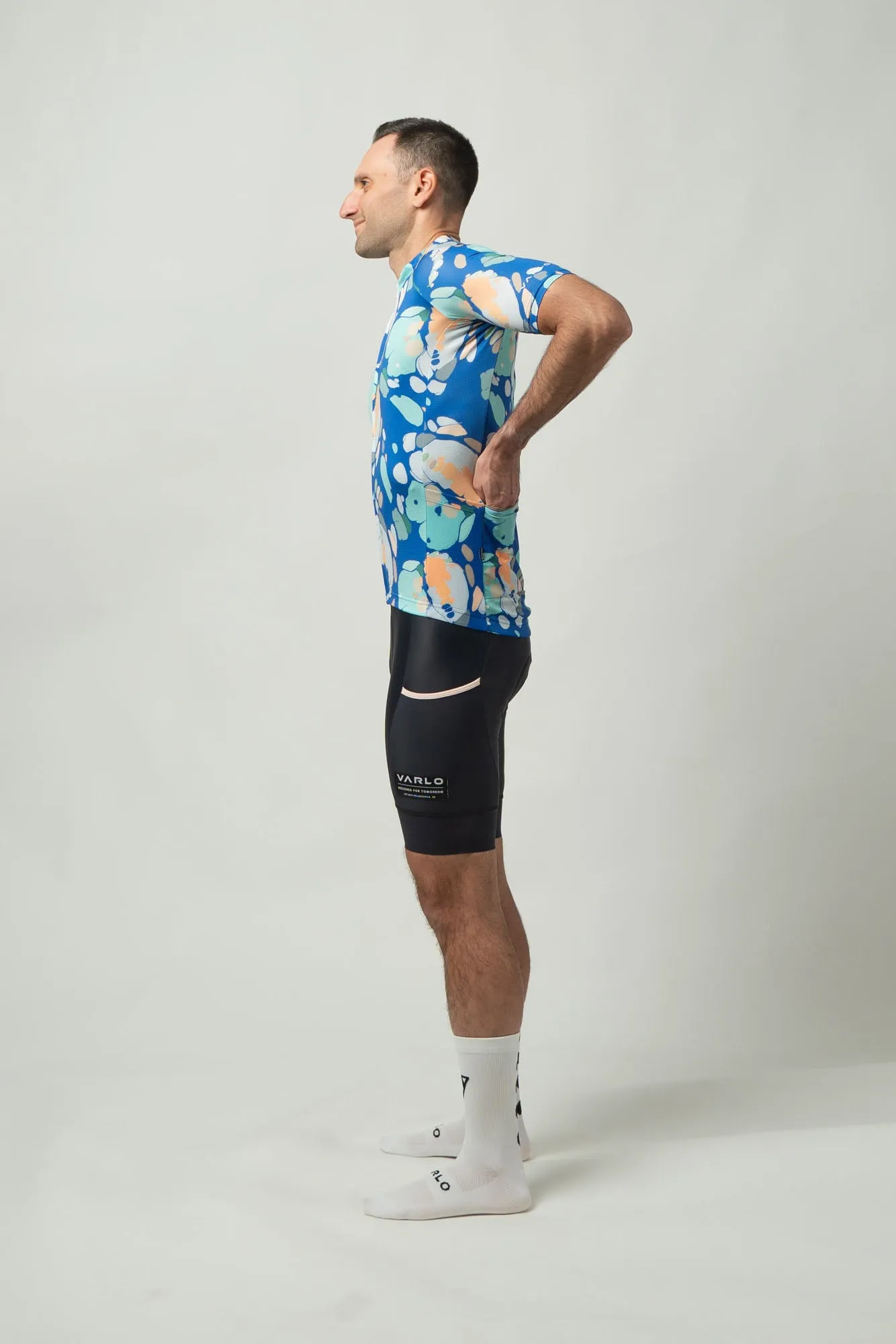 Men's Gravel Series Venture Cycling Jersey (Beryl)
