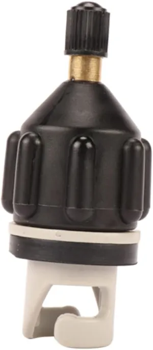 Milisten Rubber Inflatable Boat Sup Pump Adapter Standard Valve Connector for Kayaks Canoes Paddle Boards Compatible with Electric and Manual Air Pumps