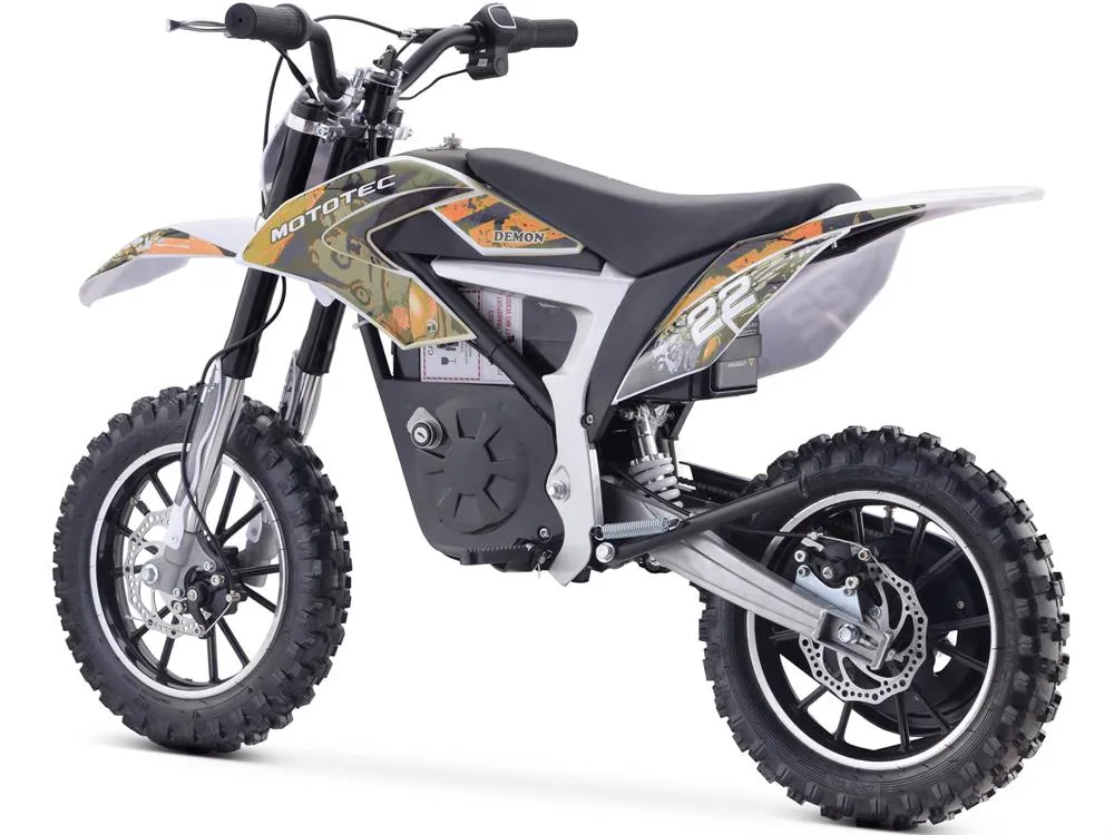 MotoTec 36v 500w Demon Electric Dirt Bike