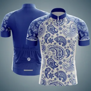 NEW! Blue Serenity | Men's Short Sleeve Cycling Jersey