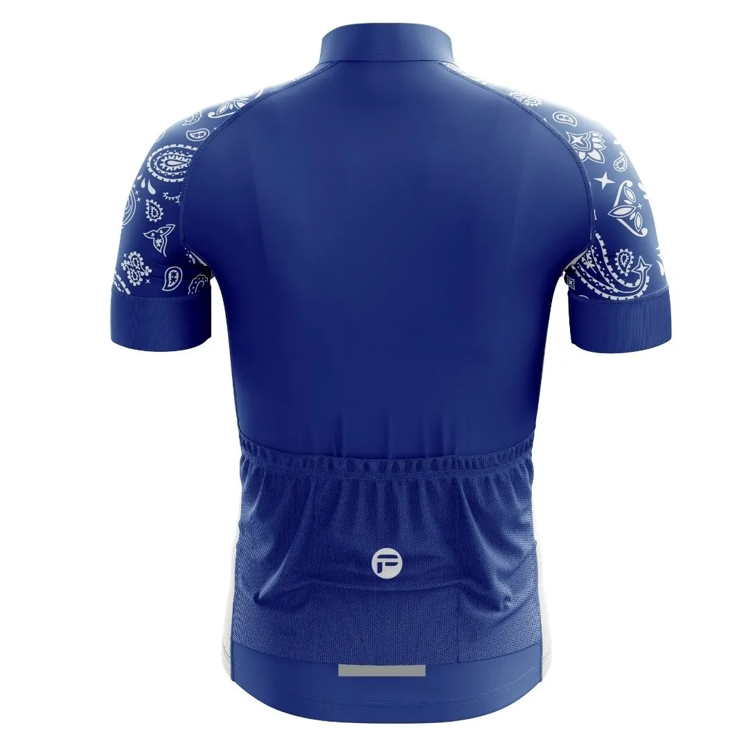 NEW! Blue Serenity | Men's Short Sleeve Cycling Jersey