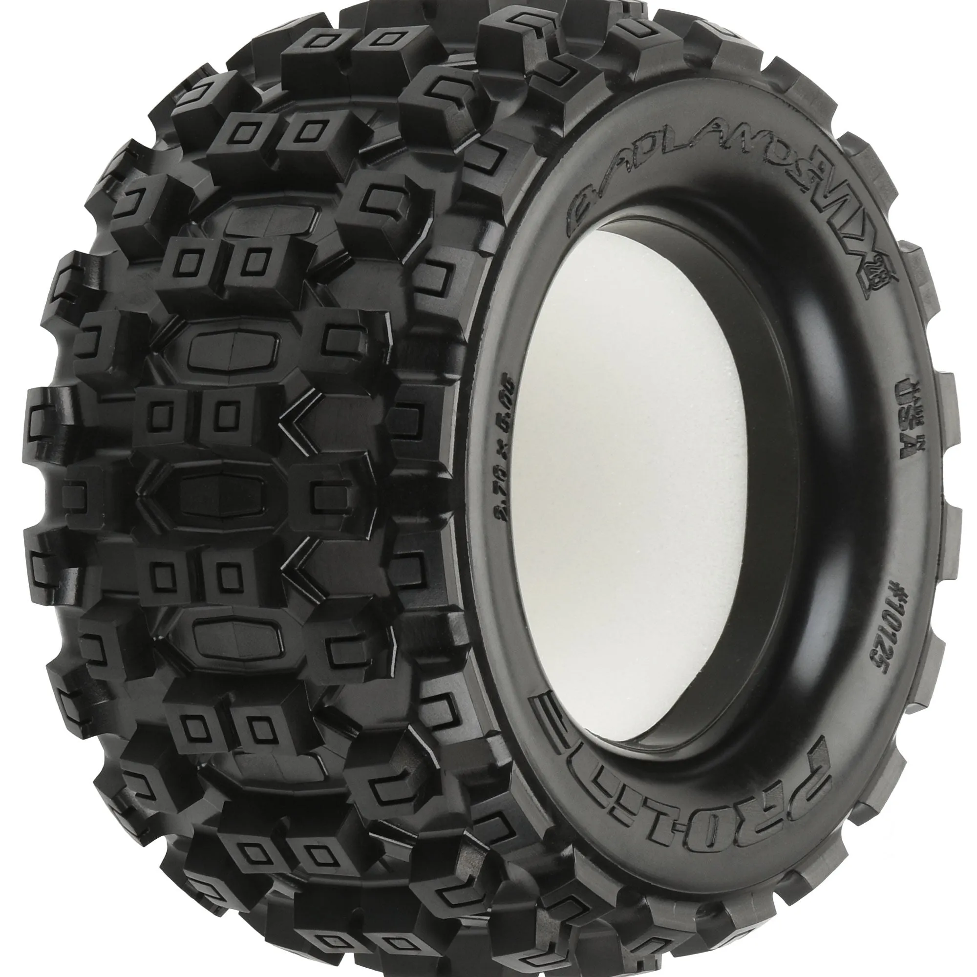 Pro-Line Badlands MX28 2.8 TRA Style Bead, Truck Tire (2)