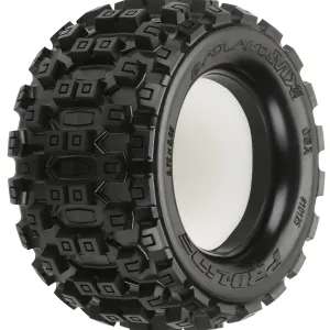 Pro-Line Badlands MX28 2.8 TRA Style Bead, Truck Tire (2)