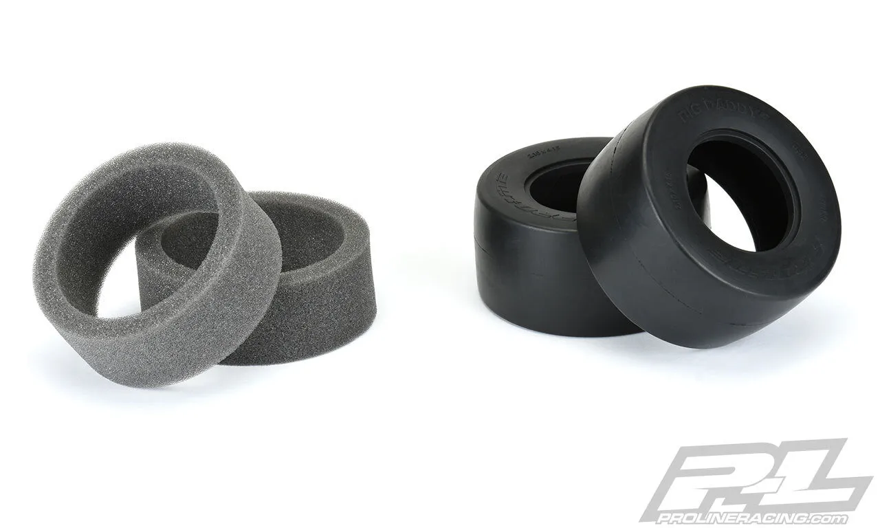 PROLINE Big Daddy Wide Drag Slick Sc 2.2"/3.0" Mc  Drag Racing Tires (2) For Sc Trucks Rear - Pr10184-17