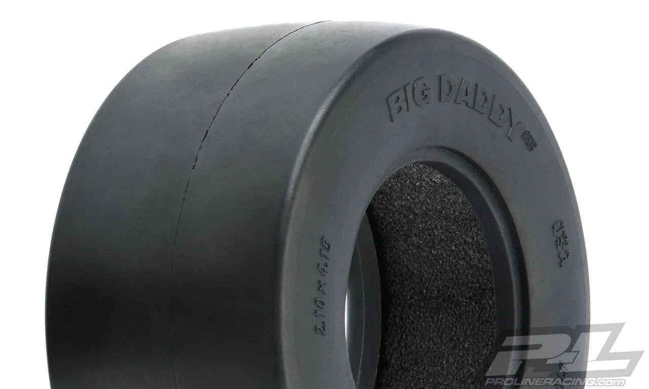 PROLINE Big Daddy Wide Drag Slick Sc 2.2"/3.0" Mc  Drag Racing Tires (2) For Sc Trucks Rear - Pr10184-17