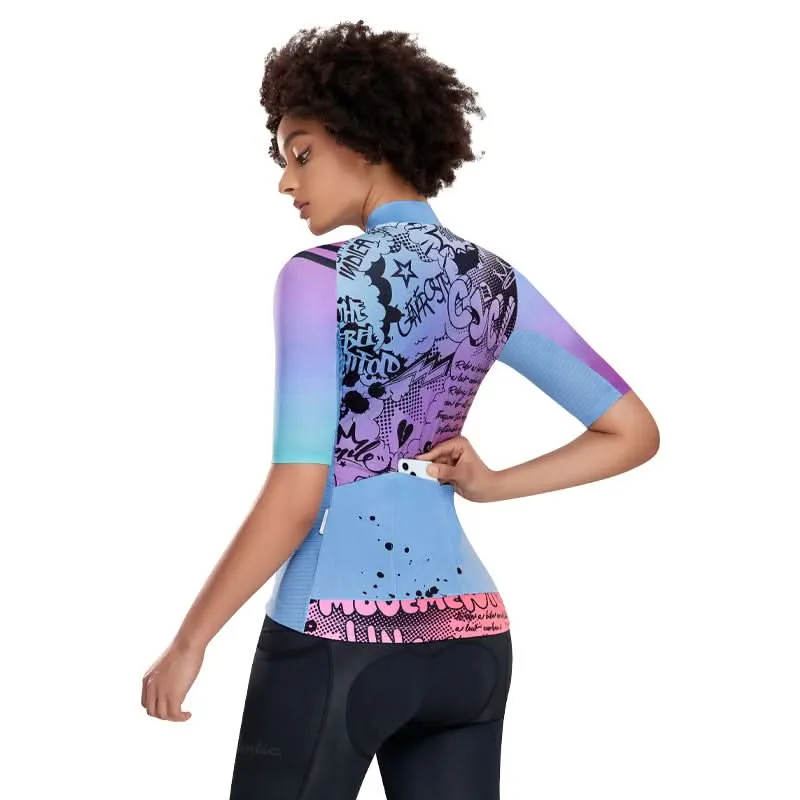 Santic Flowers Women's jersey