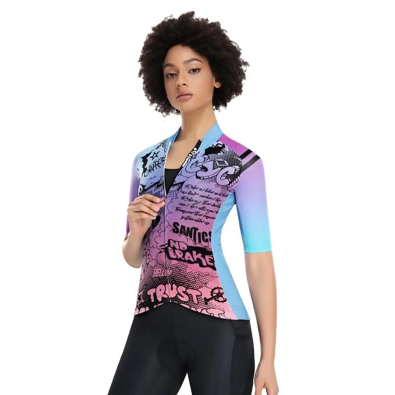 Santic Flowers Women's jersey