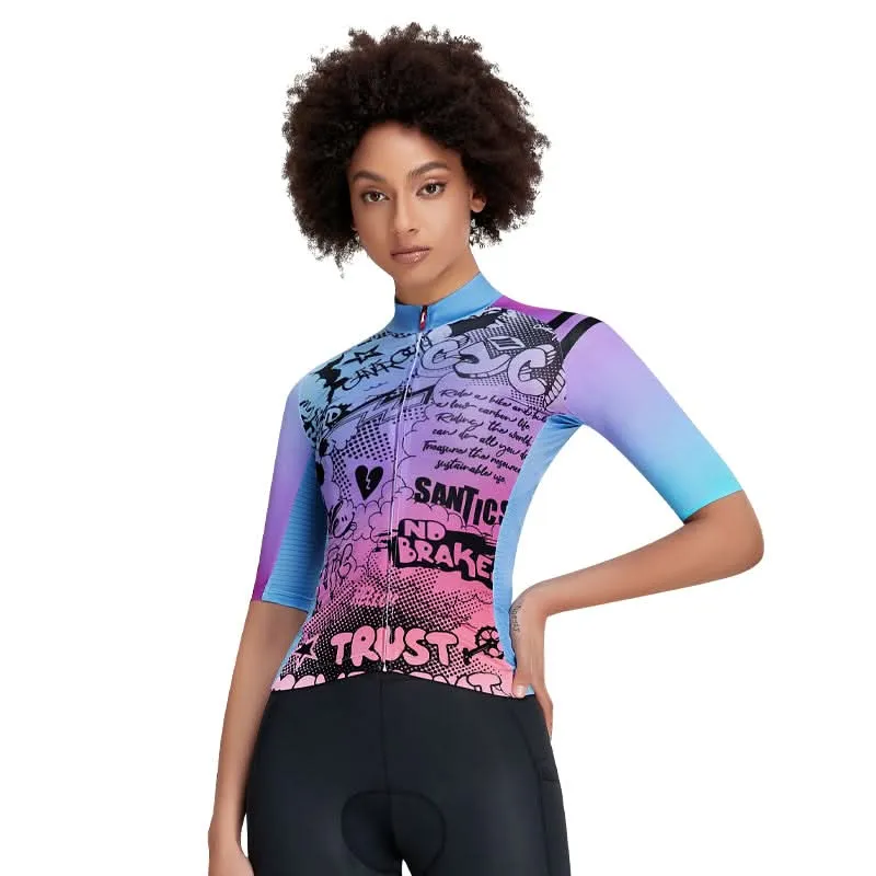 Santic Flowers Women's jersey