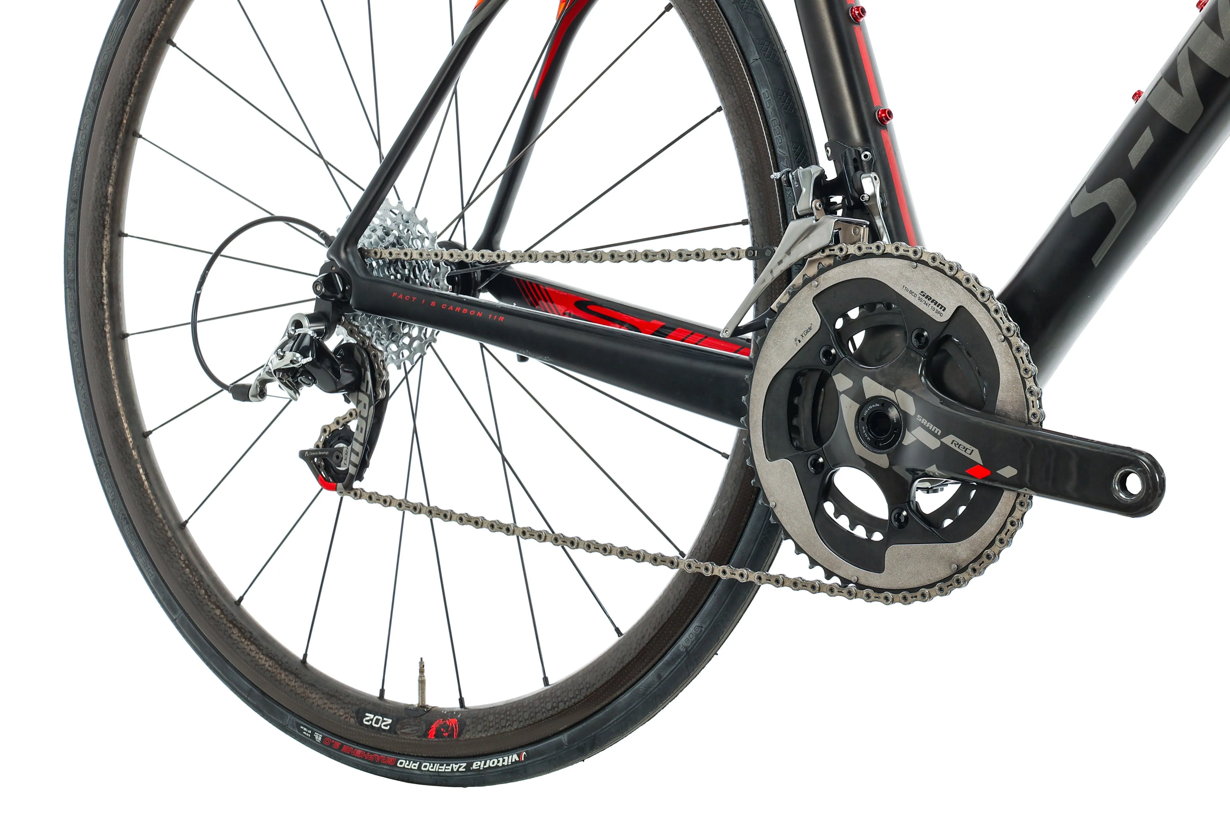 Specialized S-Works Roubaix SL4 Red C2 Road Bike - 2013, 56cm