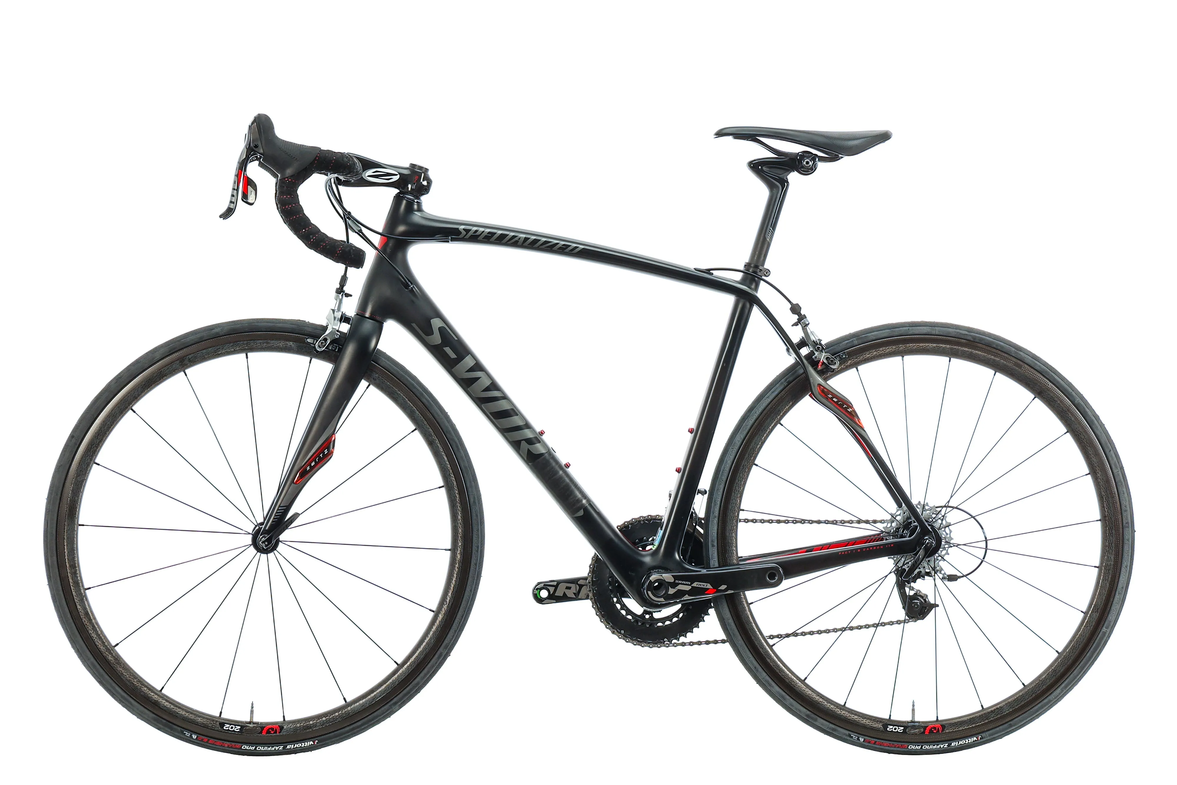 Specialized S-Works Roubaix SL4 Red C2 Road Bike - 2013, 56cm