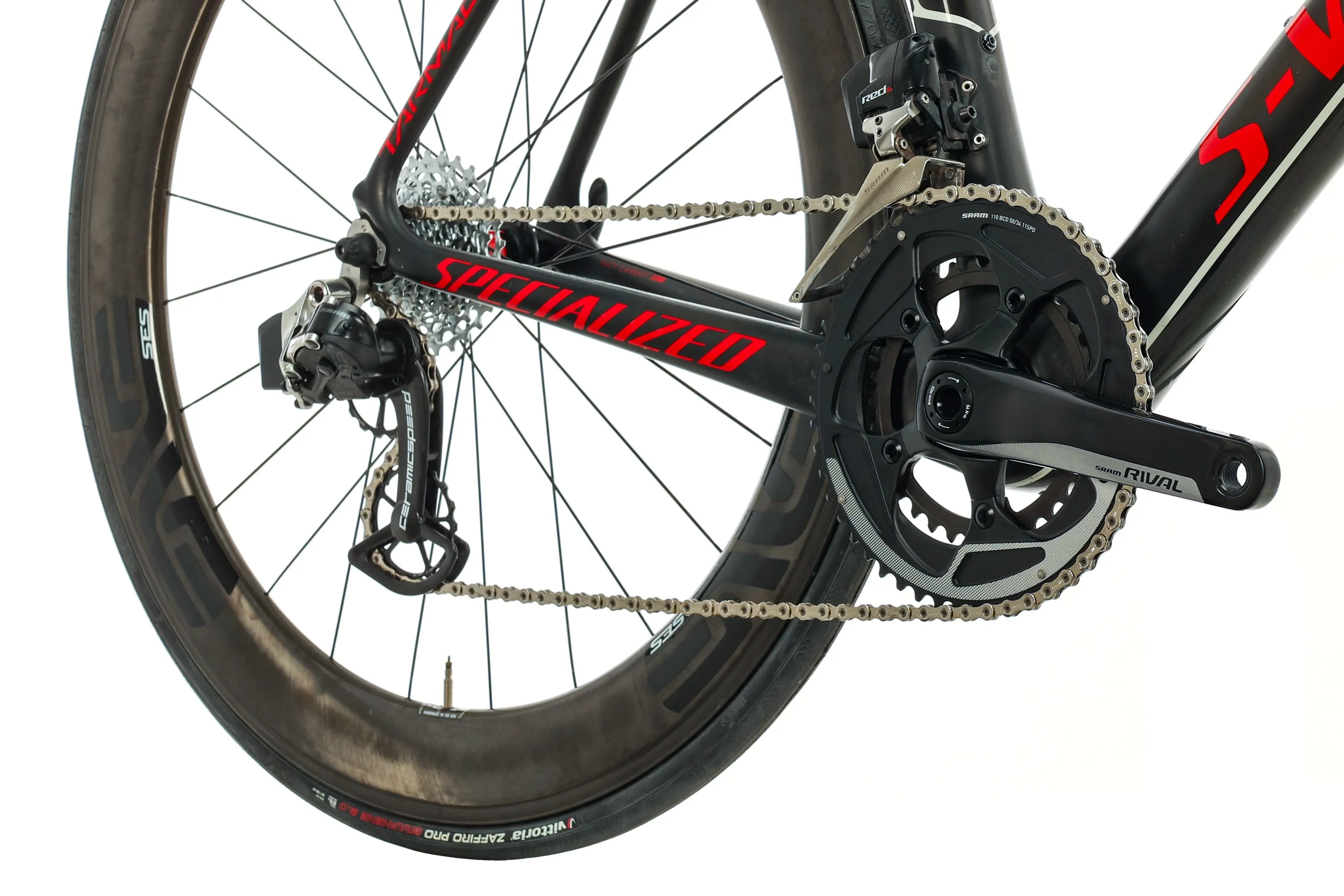 Specialized S-Works Tarmac eTap Road Bike - 2017, 58cm