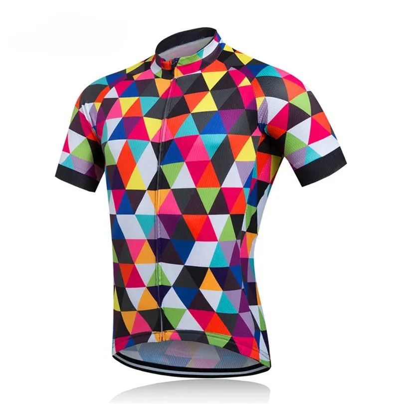Spot Sale Cycling Jersey Pro Team Bike Jerseys MTB Mens Cycling Clothing Top Quality Outdoor Sportswear