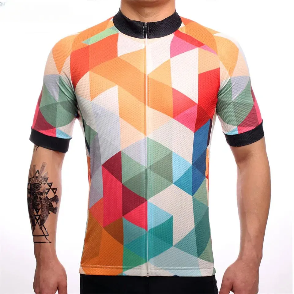 Spot Sale Cycling Jersey Pro Team Bike Jerseys MTB Mens Cycling Clothing Top Quality Outdoor Sportswear