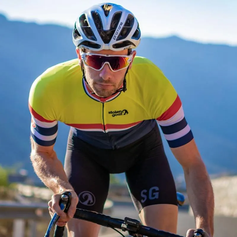 Stolen Goat Men’s Bodyline Engers Cycling Jersey