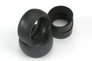 Traxxas 4370 Tires slick (fr) (2) (with foam inserts) -Discontinued
