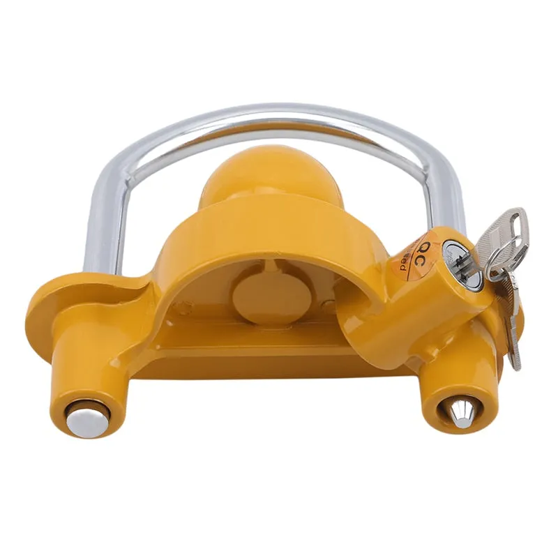 Universal Heavy Duty Hitch Lock Caravan Trailer Ball Coupler
