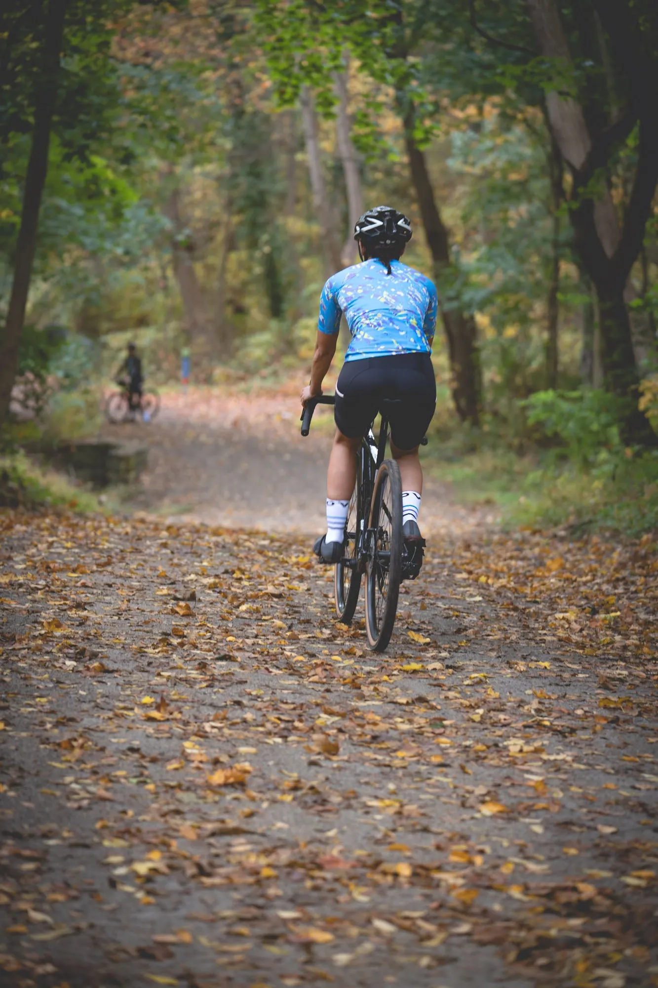 Women's Gravel Series Sandstone Cycling Jersey (Indigo)