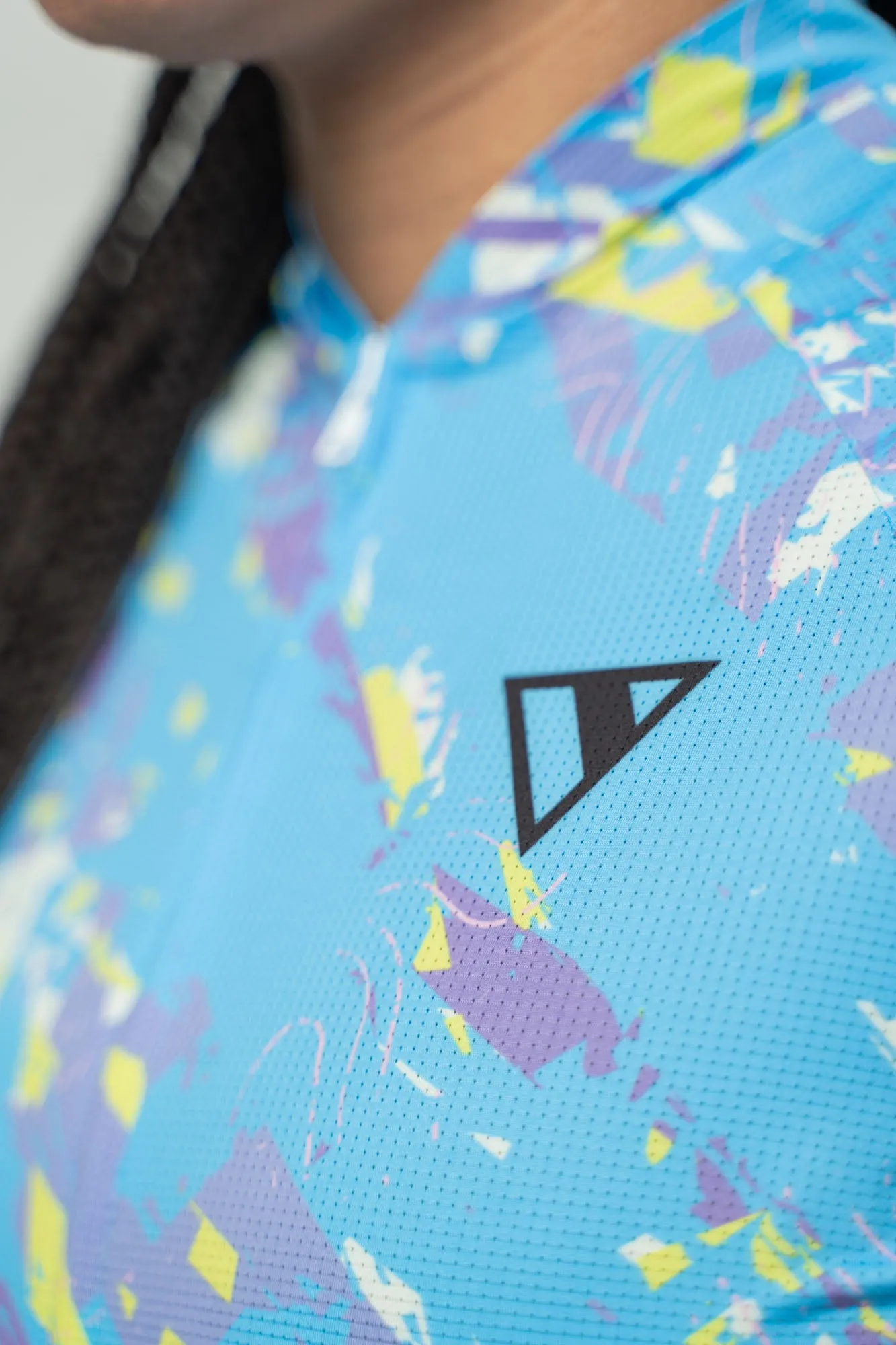 Women's Gravel Series Sandstone Cycling Jersey (Indigo)