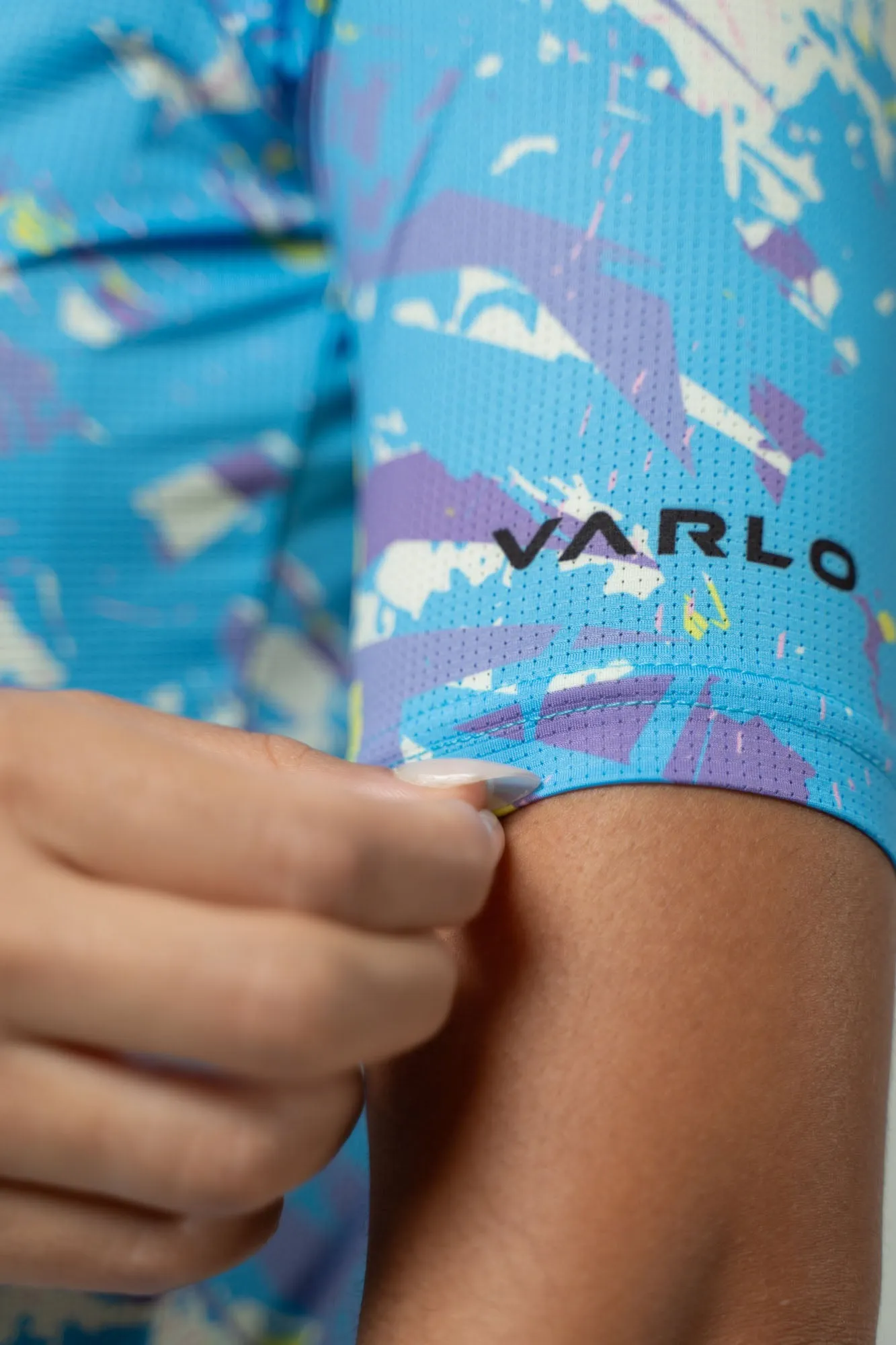 Women's Gravel Series Sandstone Cycling Jersey (Indigo)