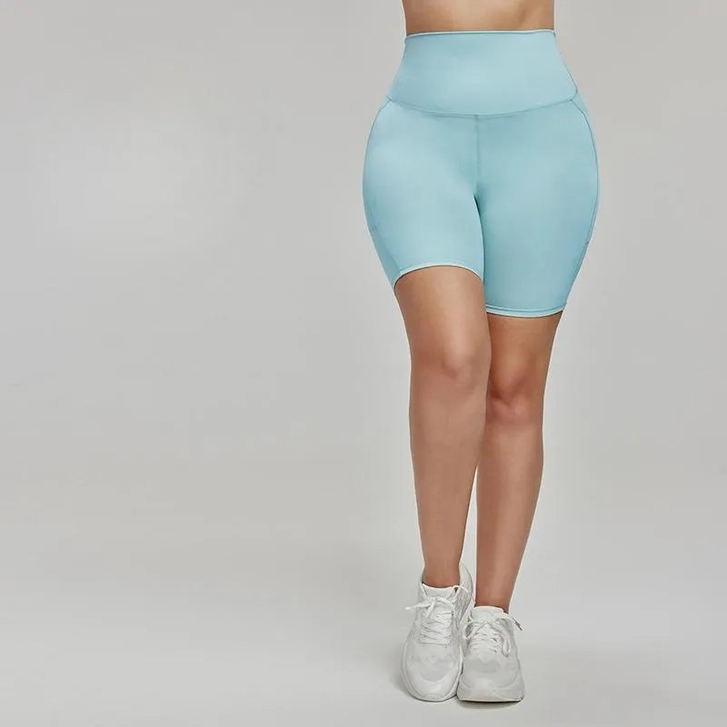 Women's Yoga Shorts High Waist tight 7A antibacterial Cycling Pants