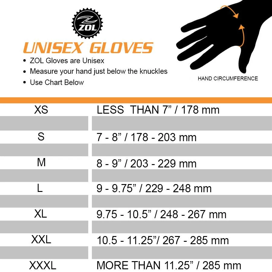 Zol Race Performance Cycling Gloves
