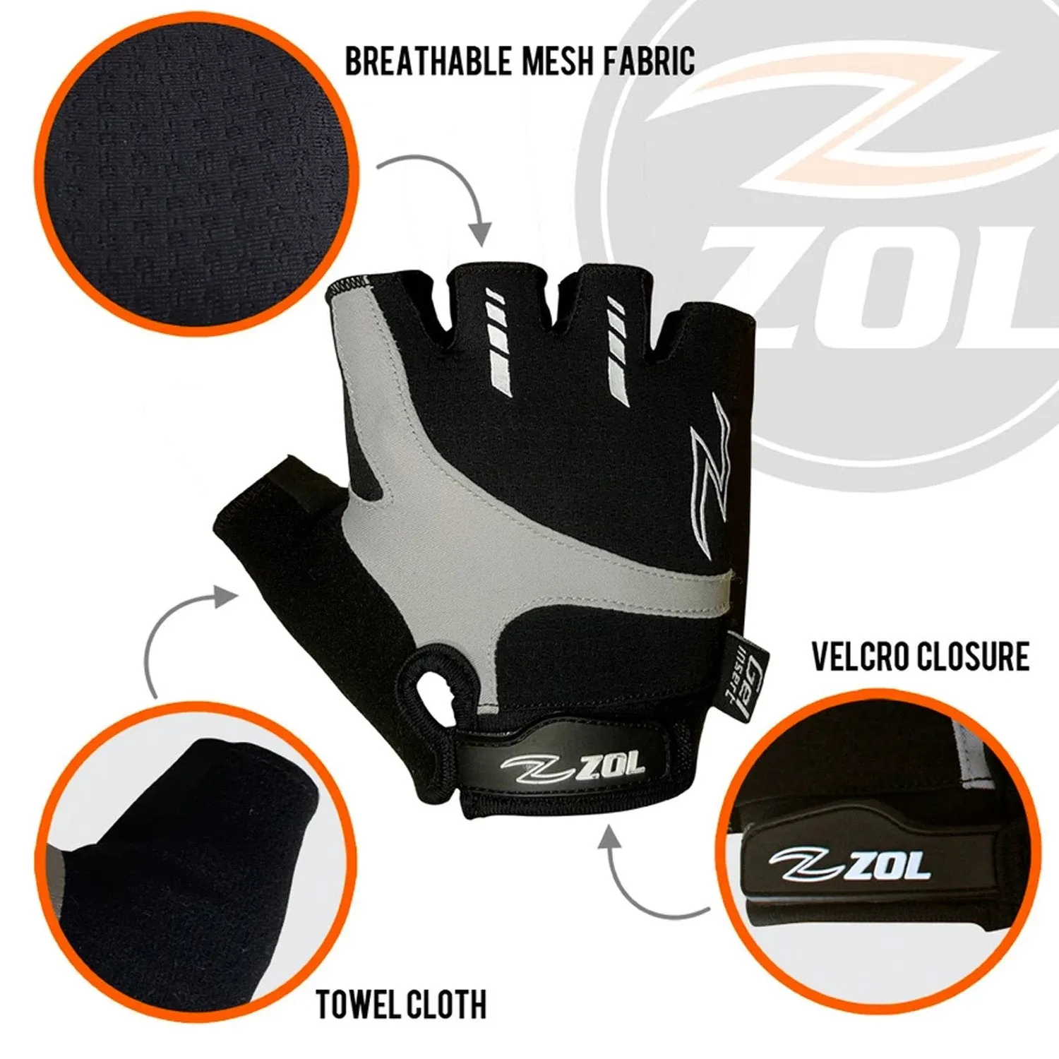 Zol Race Performance Cycling Gloves